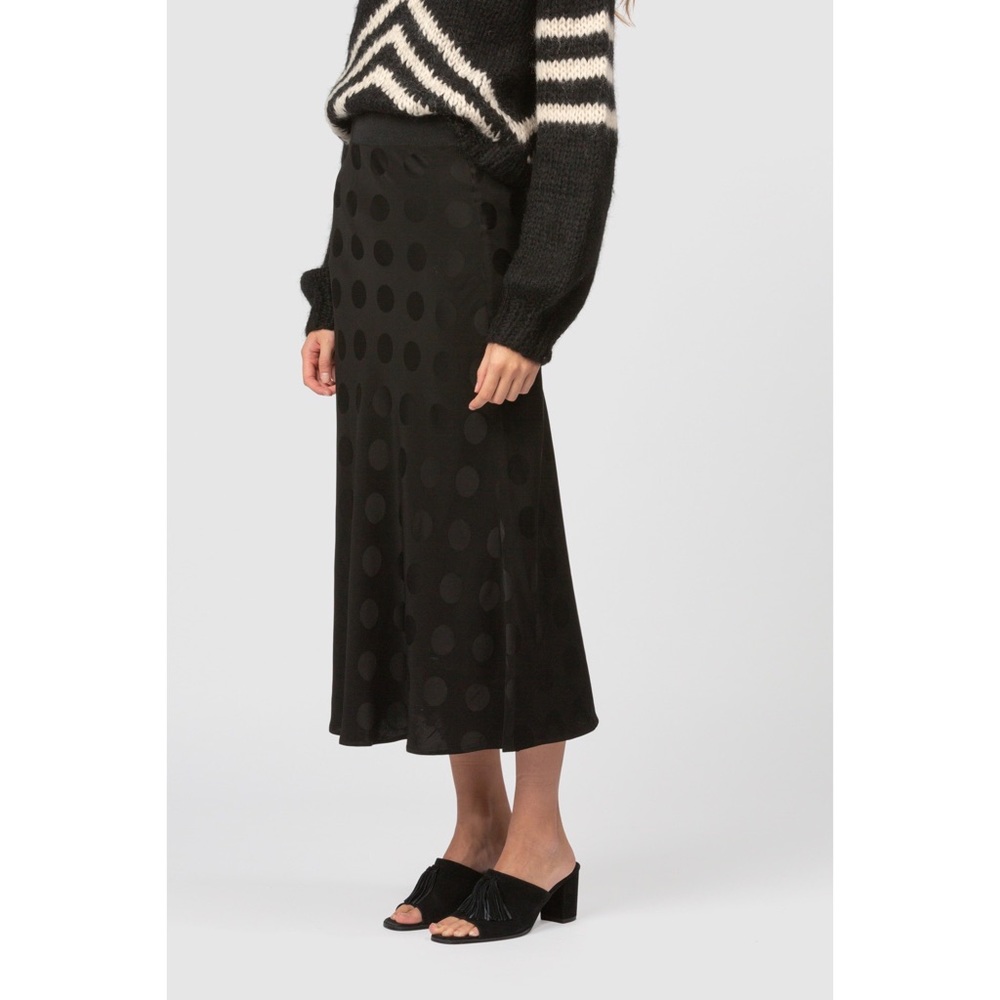 The Wolf Gang bamba black midi skirt - Picture 2 of 4